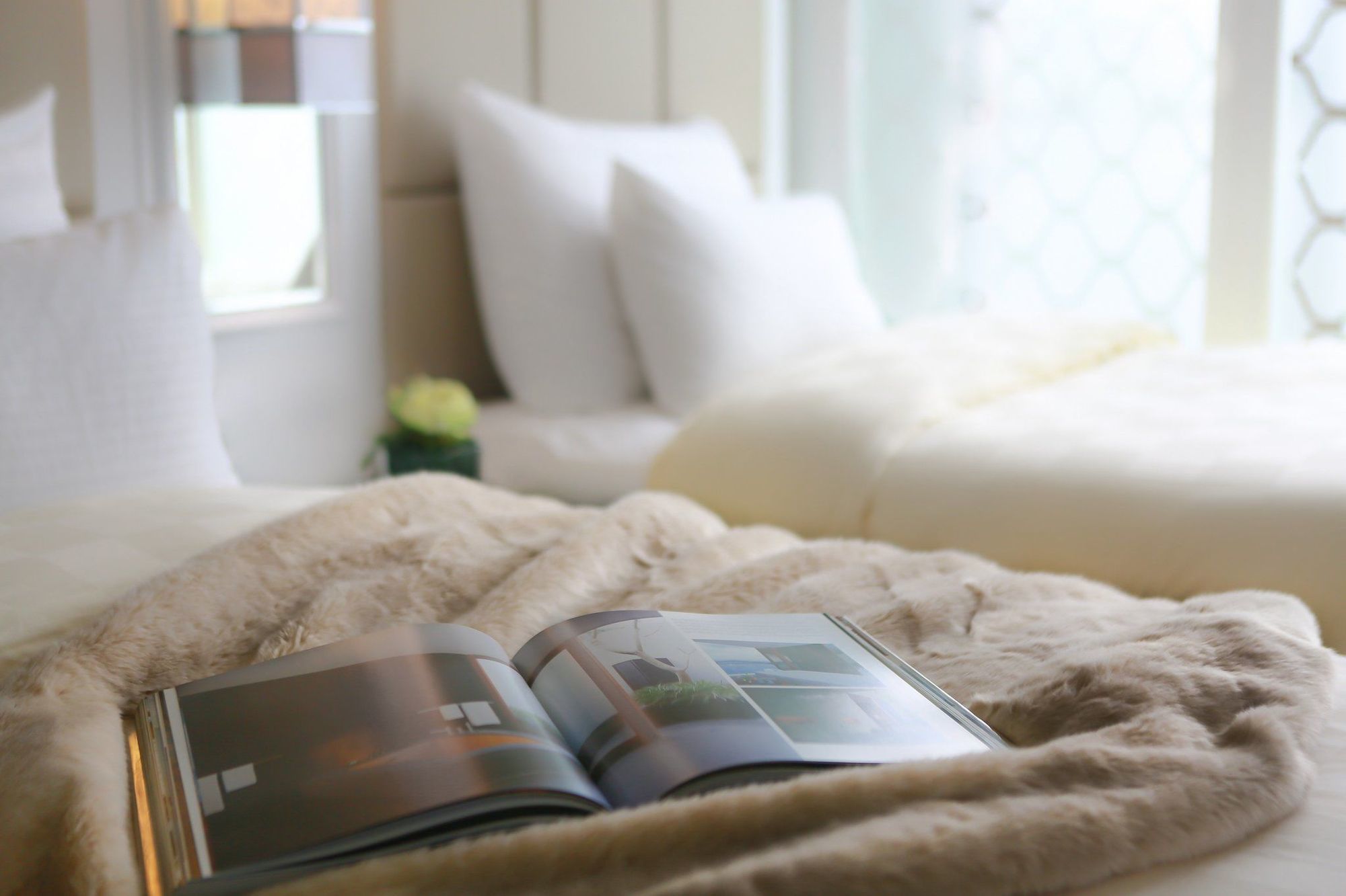 Dorsett Wanchai, Hong Kong Dış mekan fotoğraf A magazine on a bed